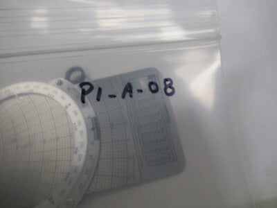 ASA E6B-1 FLIGHT COMPUTER made in Aluminum KOREA very nice AS PICTURED &P1-A-08