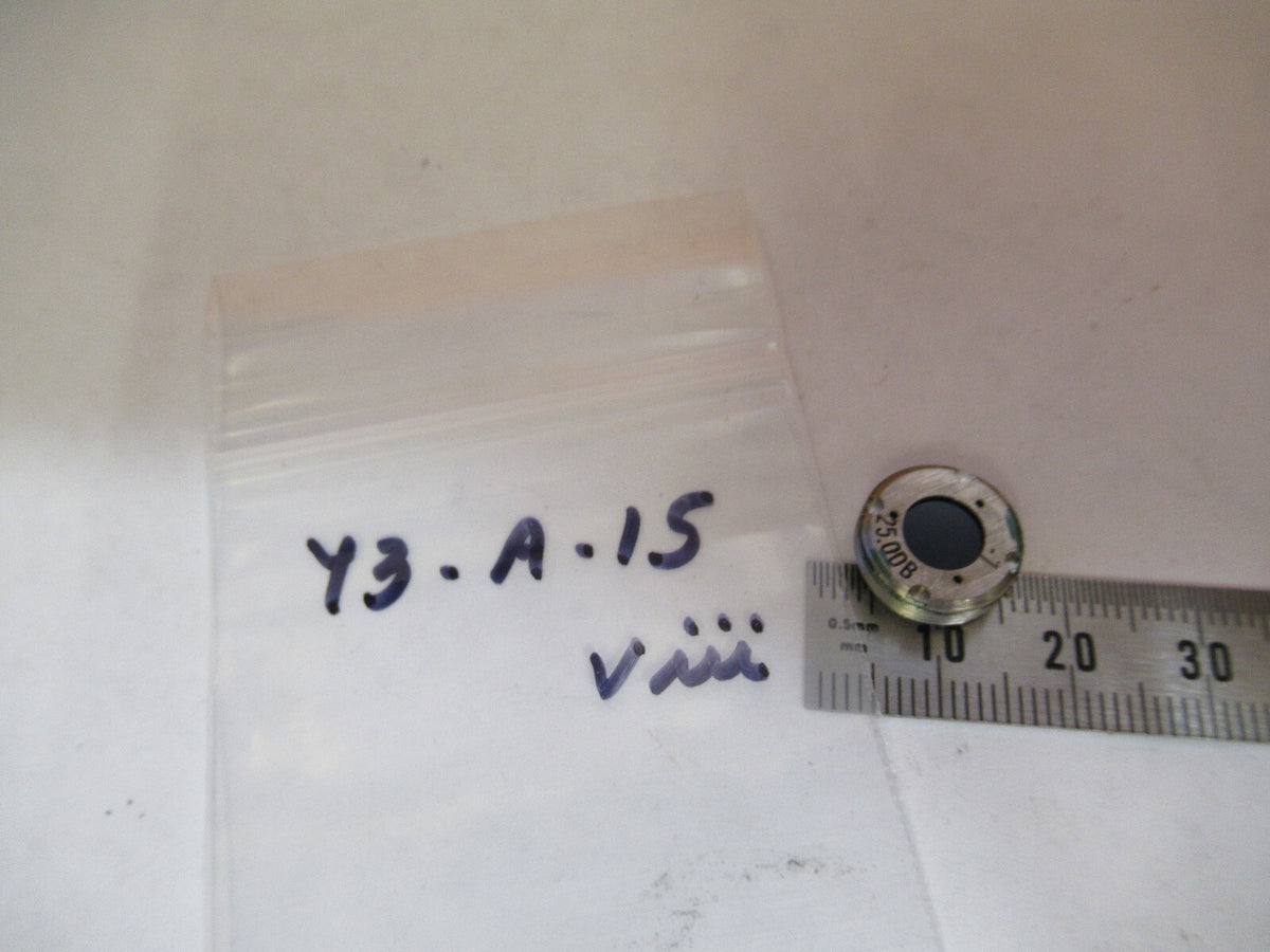 Optical Very Dark Glass Filter Laser Mil Spec Optics