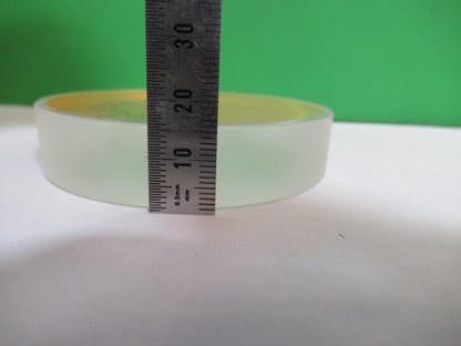 OPTICAL FLAT 532nm COATED FUSED SILICA PRO ZYGO LASER OPTICS AS PICTURED 98-A-07