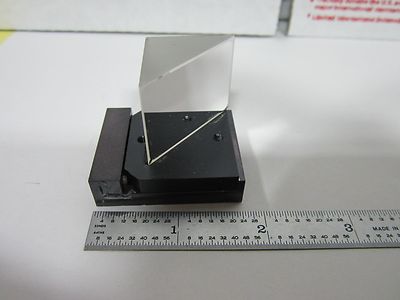 OPTICAL MICROSCOPE PART DMR LEICA MOUNTED MIRROR OPTICS AS IS BIN#D2-P-18