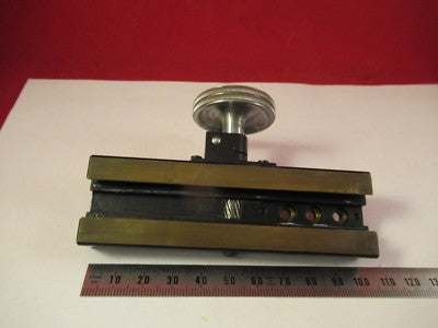 Ernst Leitz Germany Pol Stage Micrometer Microscope Part