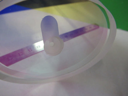 Optical Flat Fused silica Holed Laser Optics Dichroic Coated