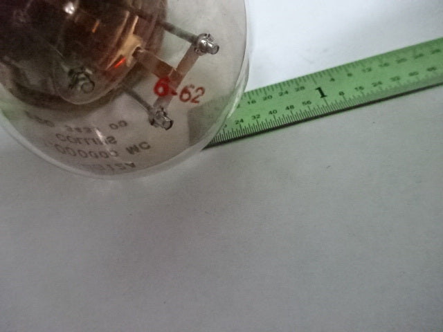 ANTIQUE QUARTZ RADIO CRYSTAL BLILEY ELECTRIC COLLINS 1 MHz GLASS FREQUENCY AQ-42