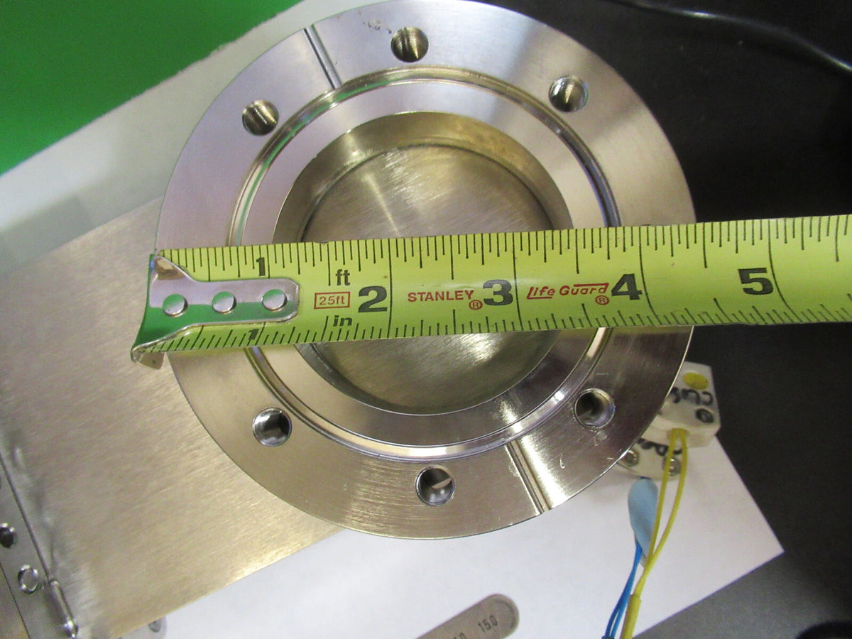 NOR-CAL HIGH VACUUM VALVE GVMP-2502-CF  HEAVY STAINLESS STEEL AS PICTURE W1-B-18