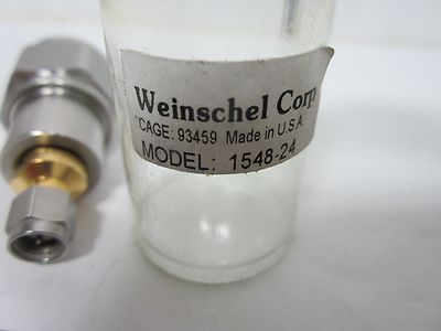 WEINSCHEL 1548-24 RF FREQUENCY MICROWAVE BIN#J4-36