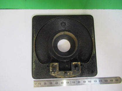 Antique Ernst Leitz Wetzlar Stage Table Microscope Part