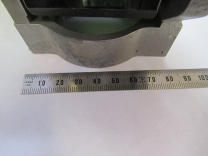 HUGE OPTICAL GLASS PRISM BEAM SPLITTER MIL SPEC HEAVY OPTICS AS PICTURED W3-C-31