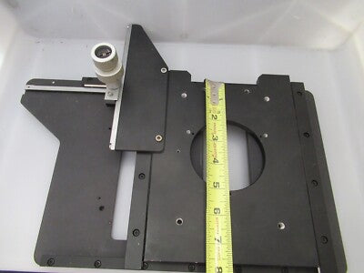 LEITZ GERMANY STAGE SPECIMEN TABLE X-Y MICROSCOPE PART AS PICTURED &TD-1-FD