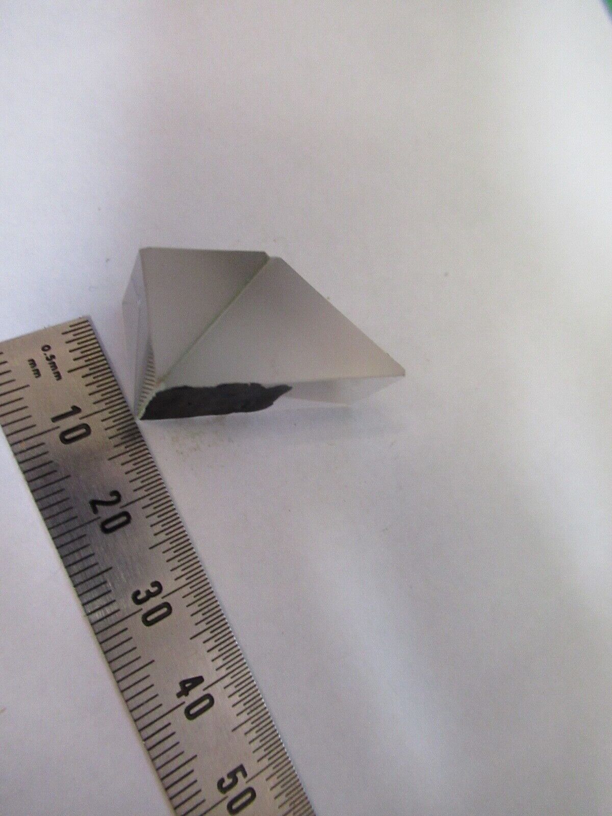 ANTIQUE BAUSCH LOMB GLASS PRISM MICROSCOPE PART AS PIC A5-B-09