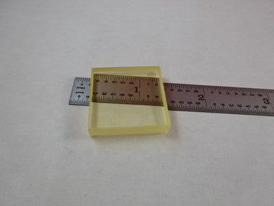 OPTICAL HEAVY DENSITY GLASS PHOSPHATE BLANK LASER OPTICS  BIN#L2-B-10