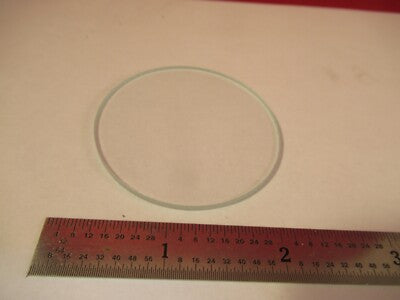 OPTICAL GLASS PLATE ROUND OPTICS AS PICTURED &FT-6-72