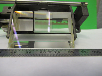 LEITZ WEZLAR HEAD PRISM ASSEMBLY OPTICS MICROSCOPE PART AS PICTURED 82-A-71