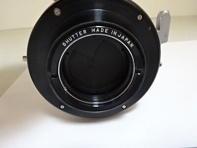 MICROSCOPE PART CAMERA SHUTTER COPAL POLAROID JAPAN OPTICS AS IS #AL-09
