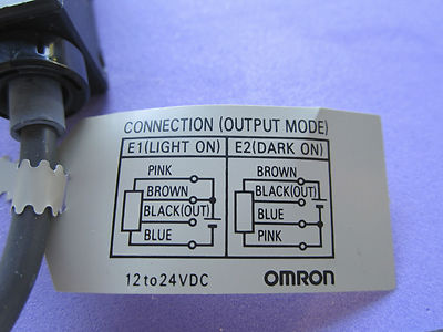 OMRON PHOTOELECTRIC E3R-SDE4 SENSOR