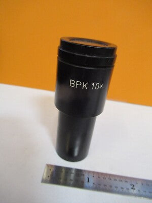 REICHERT AUSTRIA EYEPIECE BPK 10X OPTICS MICROSCOPE PART AS PICTURED &H8-C-11