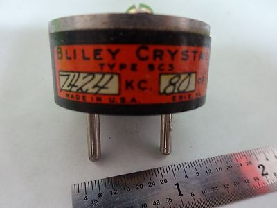 BLILEY QUARTZ CRYSTAL BC3 FREQUENCY CONTROL 7424 kHz #U3-A-18