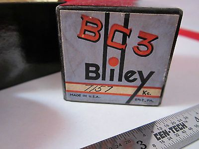MINT ORIGINAL BLILEY BC3 QUARTZ CRYSTAL 7157 KC + BOX + INSTRUCTIONS  BIN#-DWR