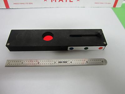 Microscope Filter Slide Colors Optics