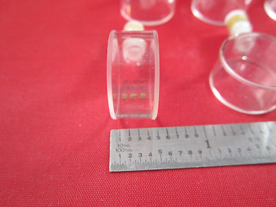 LOT 6 EA CHEMICAL SPECTRAL CUVETTES SILICA MADE in ENGLAND SPECTROMETER UV
