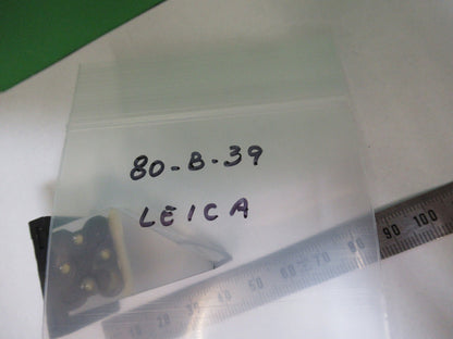 LEICA GERMANY GLASS PRISM HEAD OPTICS MICROSCOPE PART AS PICTURED 80-B-39