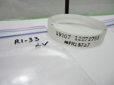 OPTICAL LARGE  LENS CONVEX CONCAVE MIL SPEC LASER OPTICS BIN#R1-33