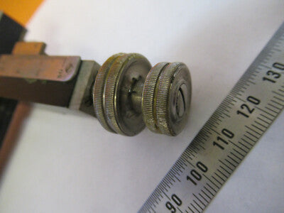 Antique Rare Kremp Wetzlar Stage Xy Clips Microscope Part