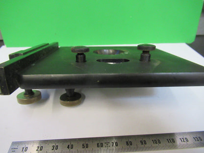 Spencer Lens Co. Vintage Stage Table Xy Antique Microscope Part