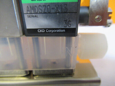 CKD AMDSZ0-X13 VALVE ASSEMBLY VALVES NICE AS PICTURED R5-A-53