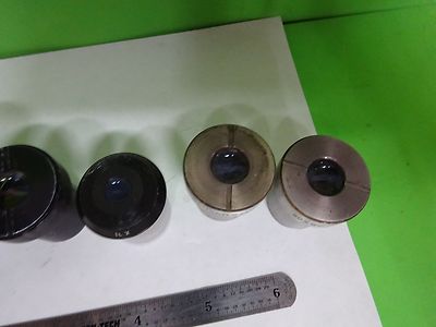 FÜR TEILE MIKROSKOPTEIL Okulare BAUSCH LOMB OPTICS AS IS BIN#11-A-23