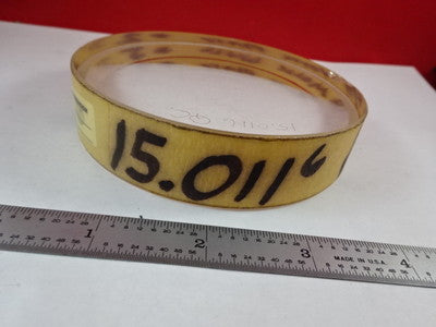 Optical Lens Diopter Convex 15.011 Calibration Glass Optics B