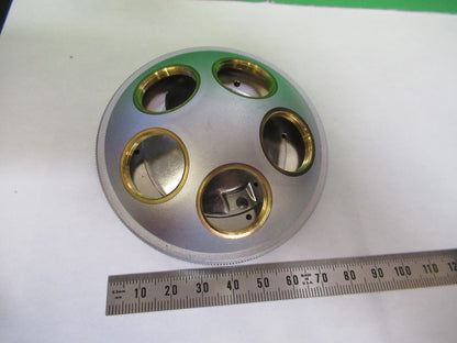 OLYMPUS JAPAN PENTA NOSEPIECE BH MICROSCOPE PART AS PICTURED Y3-B-21