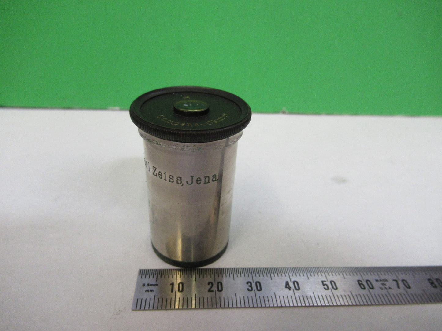 CARL ZEISS GERMANY OCULAR EYEPIECE LENS MICROSCOPE PART AS PICTURED W3-C-38