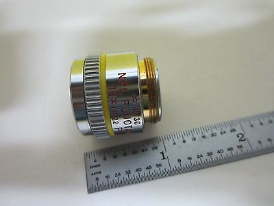 MIKROSKOPTEIL OBJEKTIV LEITZ FLUOTAR 10X P INFINITY OPTICS AS IS BIN#U2-17