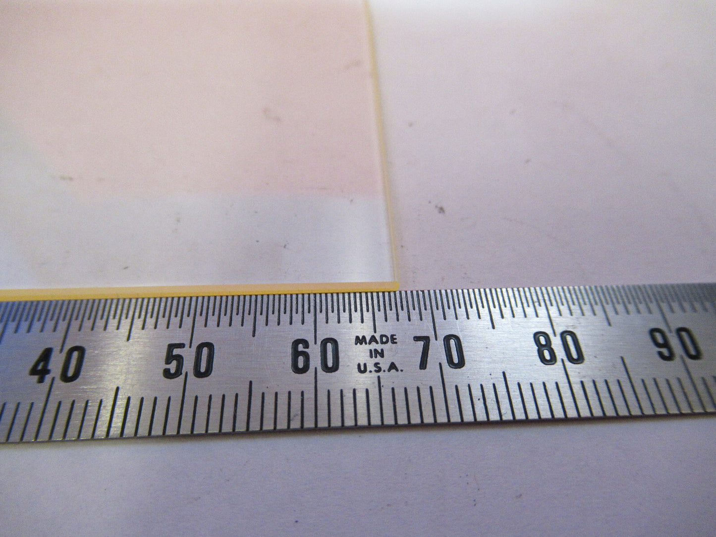 OPTICAL FLAT BK7 PLATE GLASS WINDOW OPTICS S4-B-62
