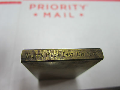METROLOGY INSPECTION ROCKWELL HARDNESS TEST STANDARD BIN#5-29