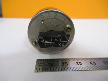 BLILEY RESONATOR QUARTZ CRYSTAL VF1 VARIABLE FREQUENCY AS PICTURED Y1-A-31