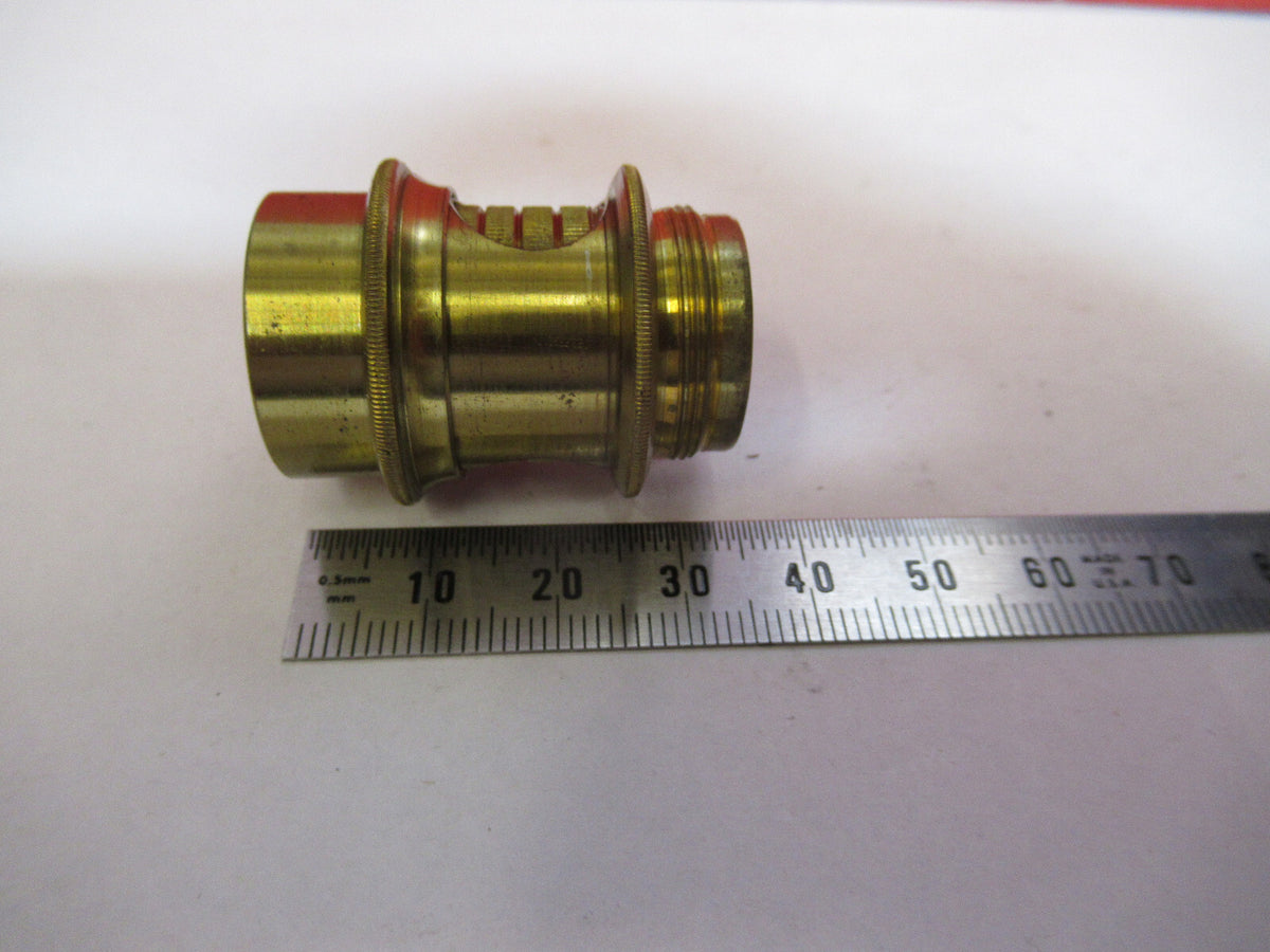 ANTIQUE BRASS UK CONDENSER BECK POLARIZER POL MICROSCOPE AS PICTURED &F8-A-59