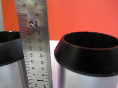 PAIR ADAPTERS ZEISS NIKON EYEPIECE OCULAR MICROSCOPE PART AS PICTURED &B6-A-35