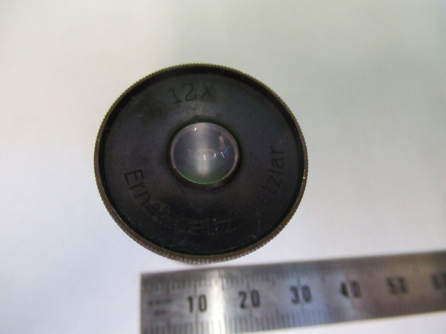 ANTIKES ERNST LEITZ 12X OKULAR-OKROSKOPTEIL WIE ABGEBILDET &amp;Z1-A-230