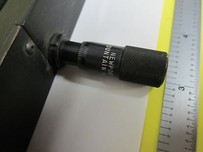 NEWPORT LASER OPTICS 620-4 NRC OPTICAL STAGE TABLE MICROMETER AS IS BIN#T8-03
