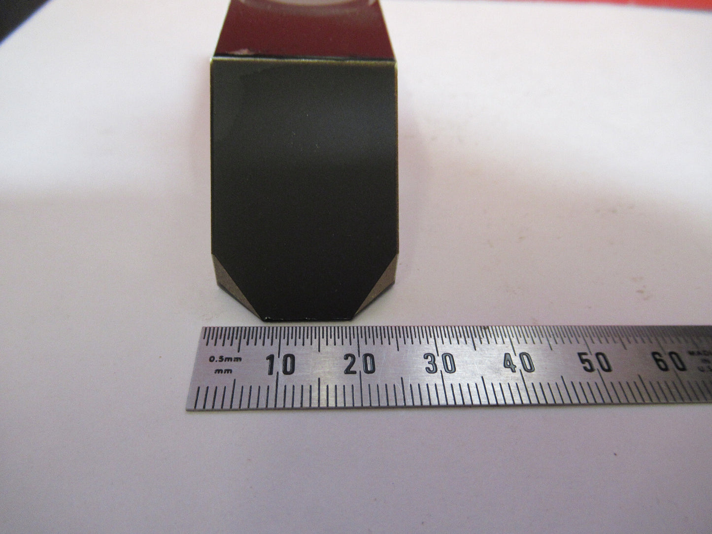 ZEISS GERMANY GLASS PRISM HEAD OPTICS MICROSCOPE PART AS PICTURED Y5-A-59
