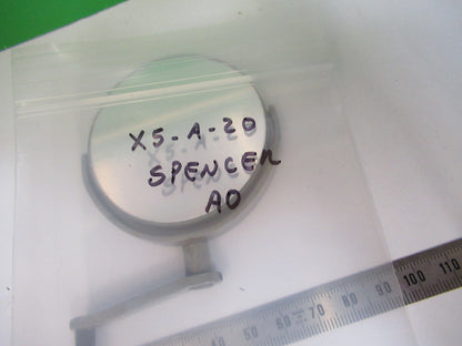 STEREO AO AMERICAN OPTICS SPENCER MIRROR MICROSCOPE PART AS PICTURED X5-A-20