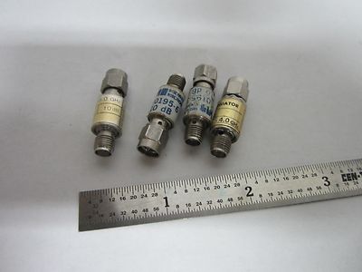 Lot 4 Ea Omni Spectra & Others Attenuators GHz RF Microwave Frequency