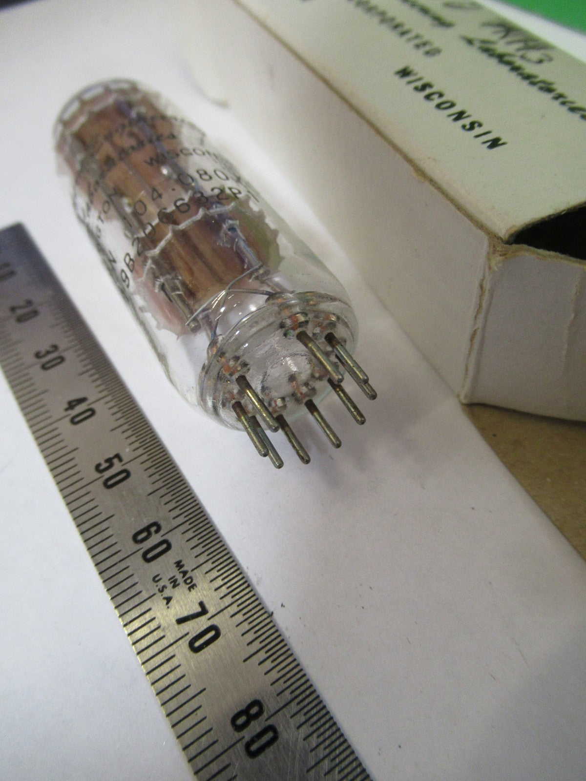 OLD NORTHERN 104 kHz RESONATOR QUARTZ FREQUENCY CONTROL AS PICTURED T5-A-105