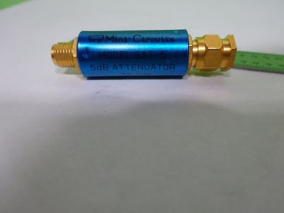 MINI CIRCUITS ATTENUATOR SAT-5 5 dB FREQUENCY RF MICROWAVE AS IS BIN#Y3-H-11