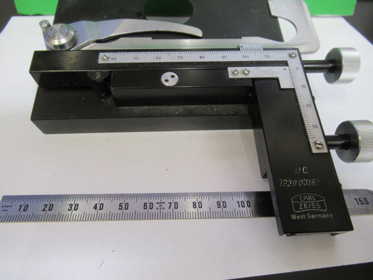 Carl Zeiss AG Germany Xy Stage Table Microscope Part