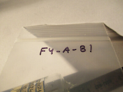 ANTIQUE QUARTZ RADIO CRYSTAL RUSSIAN GLASS HOLDER FREQUENCY CONTROL #F4-A-81