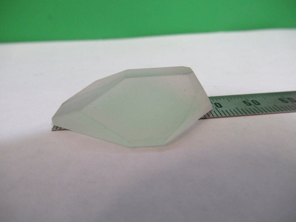 NIKON JAPAN RARE PRISM GLASS OPTICS MICROSCOPE PART AS PICTURED X4-A-37