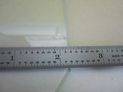 MICROSCOPE PART STAGE GLASS TABLE OPTICS AS IS  BIN#19V-B-20