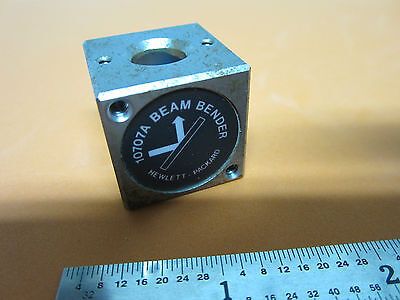 HP HEWLETT PACKARD 10707A BEAM BENDER SPLITTER AS IS BIN#C3-05 INTERFEROMETER